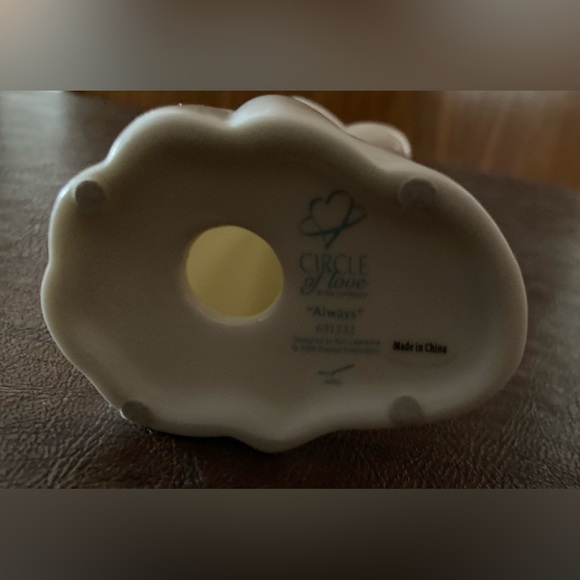 Circle of Love brand Porcelain Cake Topper by Kim Lawrence #691232 “ Always” - Picture 14 of 15